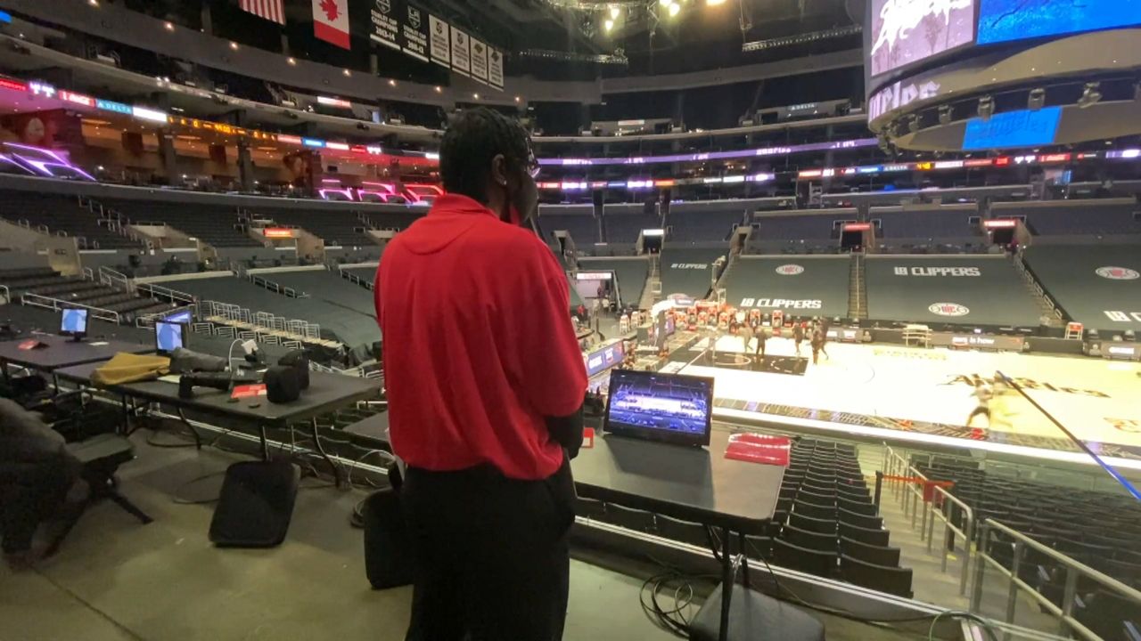 Staples Center Security Employee Grateful to Return to Work