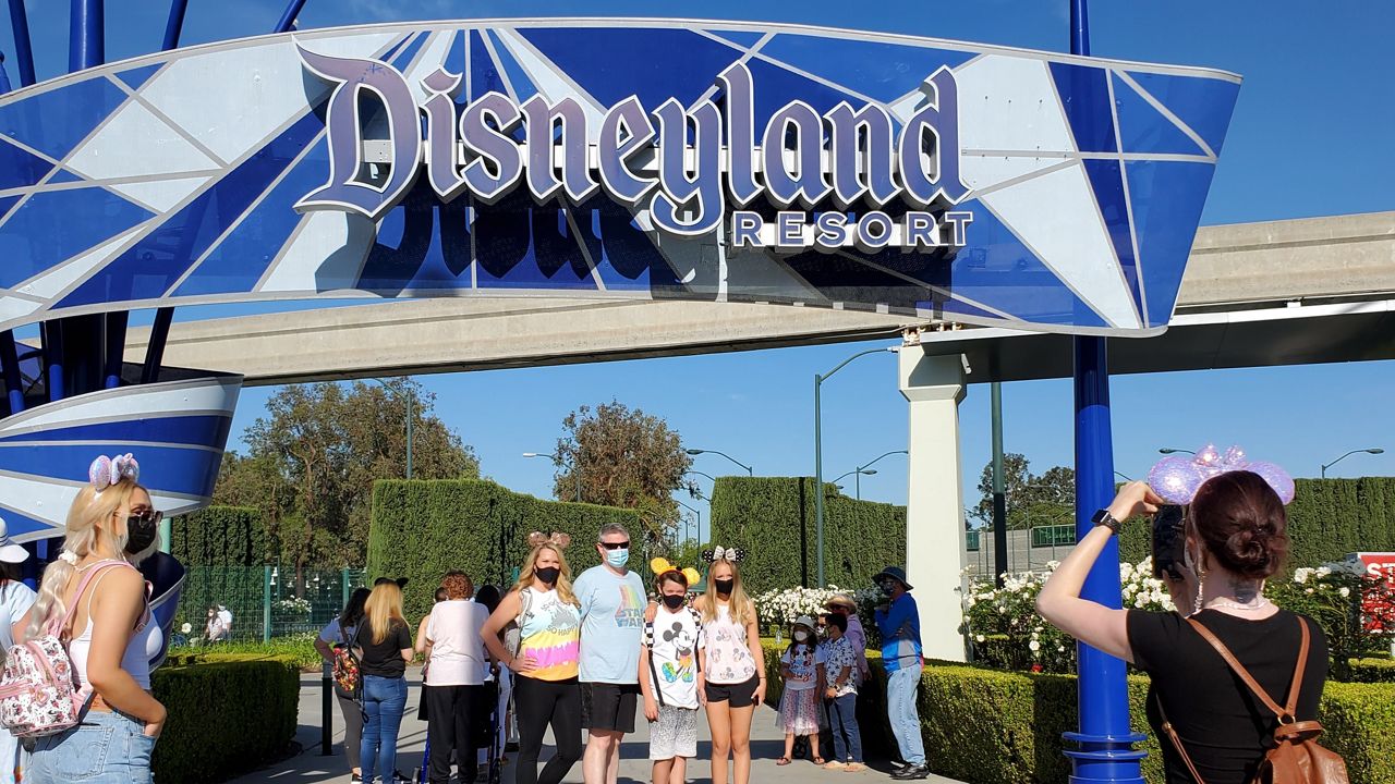 Disneyland Reopens After One Year Pandemic Shutdown 