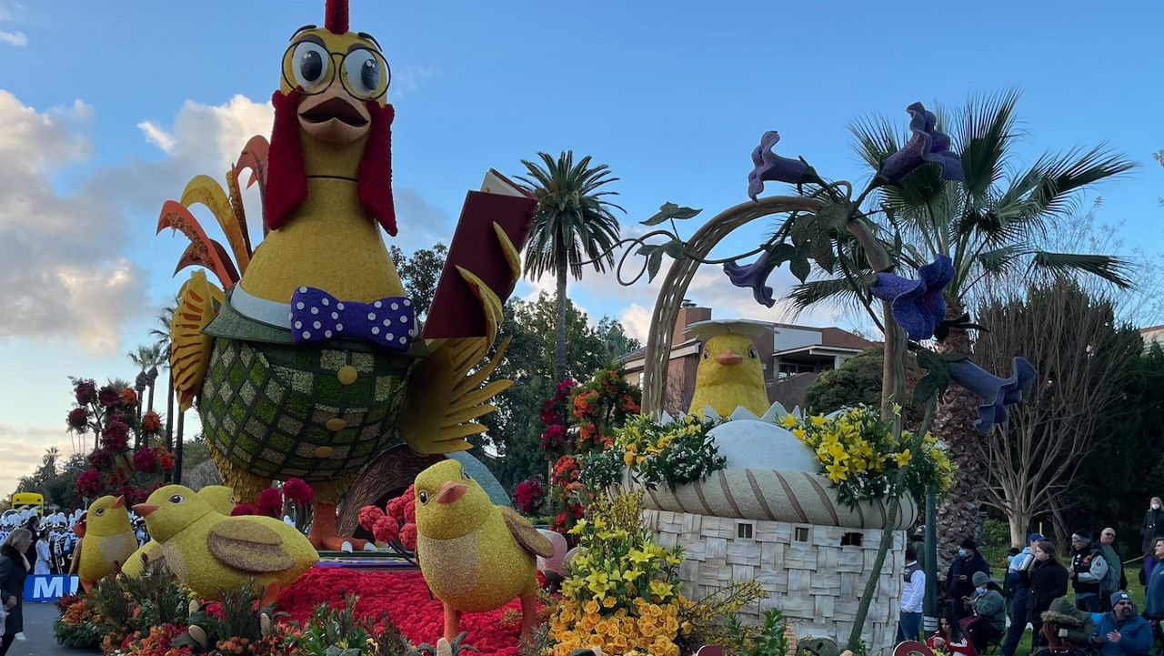The float designed by Fiesta Parade Floats for The UPS Store won the Sweepstakes Trophy, the Rose Parade's top prize for the most beautiful entry. (Photo: Business Wire)