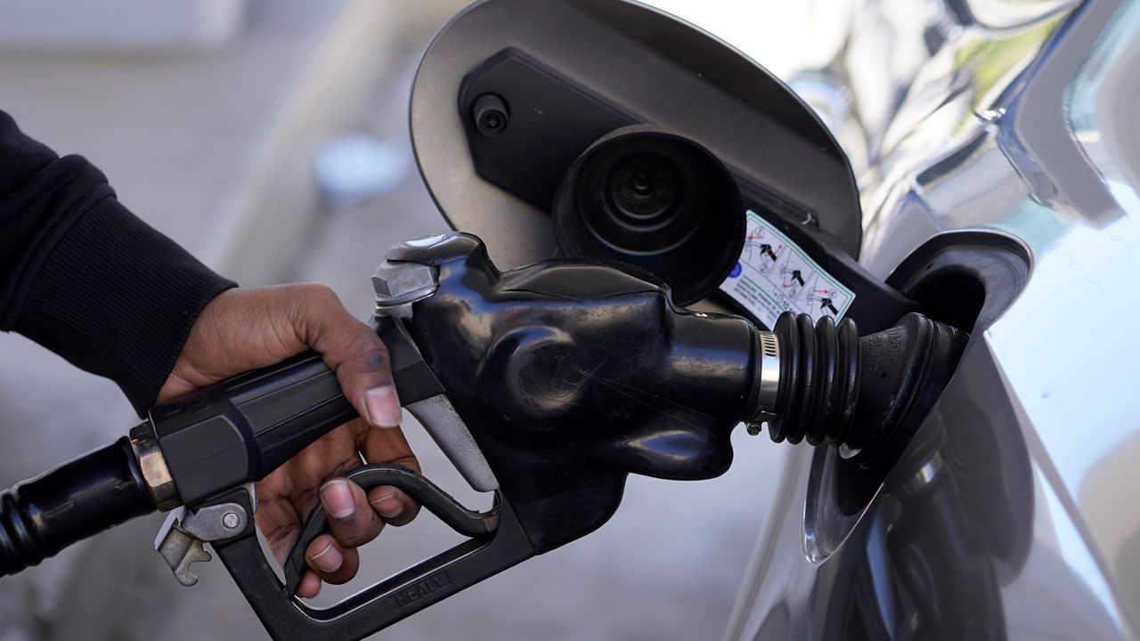 The average price per gallon is $4.46. That's up 6 cents from Thursday and up 17 cents from last week.