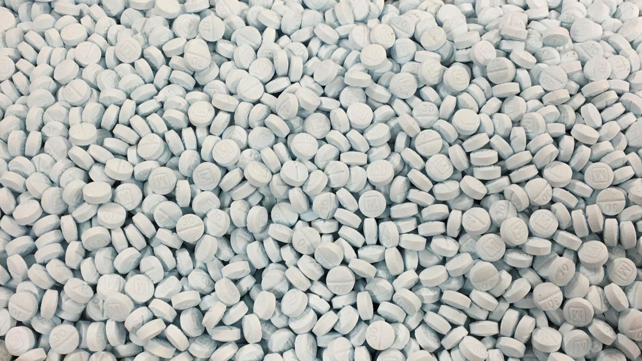 An image of fentanyl pills. (AP) 