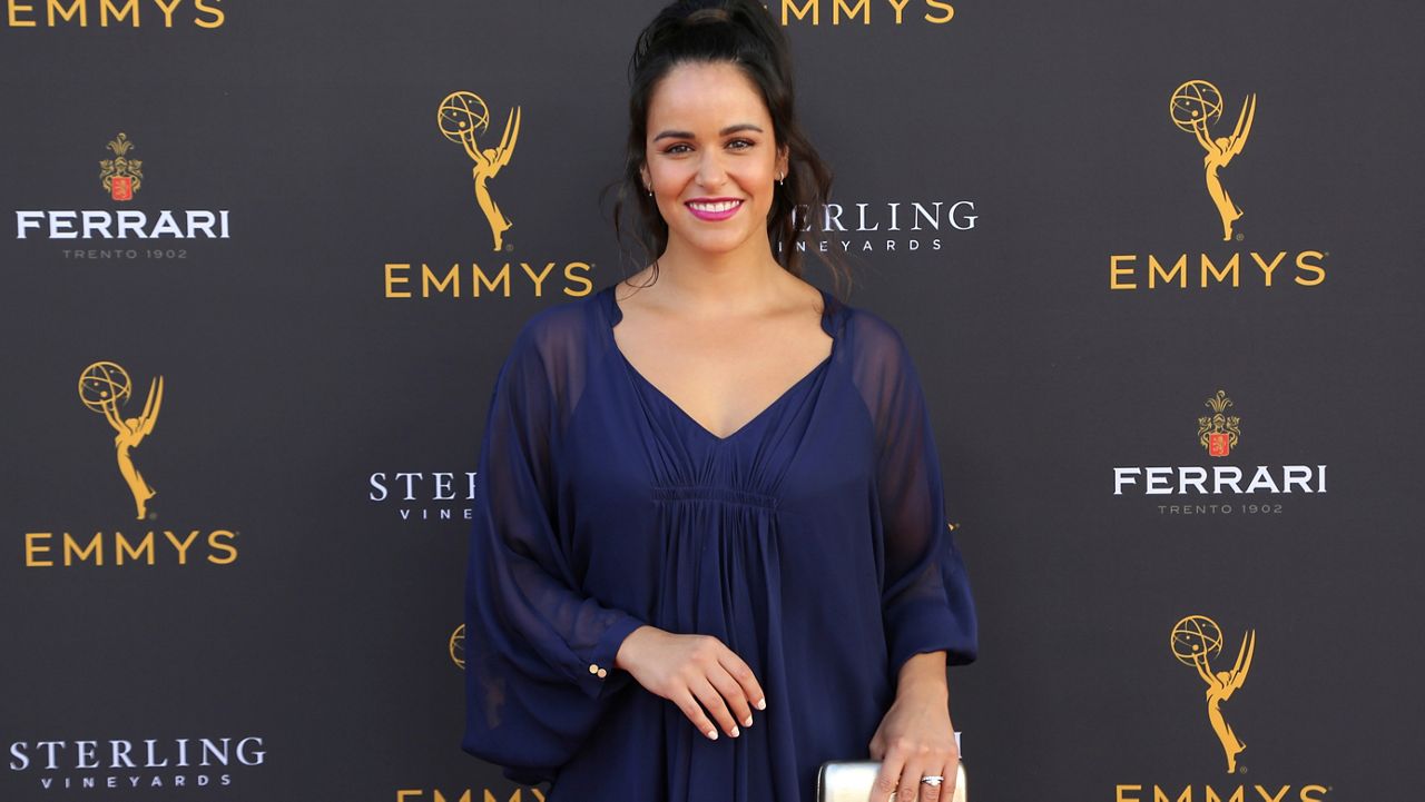 Melissa Fumero arrives at the 71st Los Angeles Area Emmy Awards at the Saban Media Center at the Television Academy’s North Hollywood, Calif. headquarters on July 27, 2019. (Photo by Willy Sanjuan/Invision for the Television Academy/AP Images)