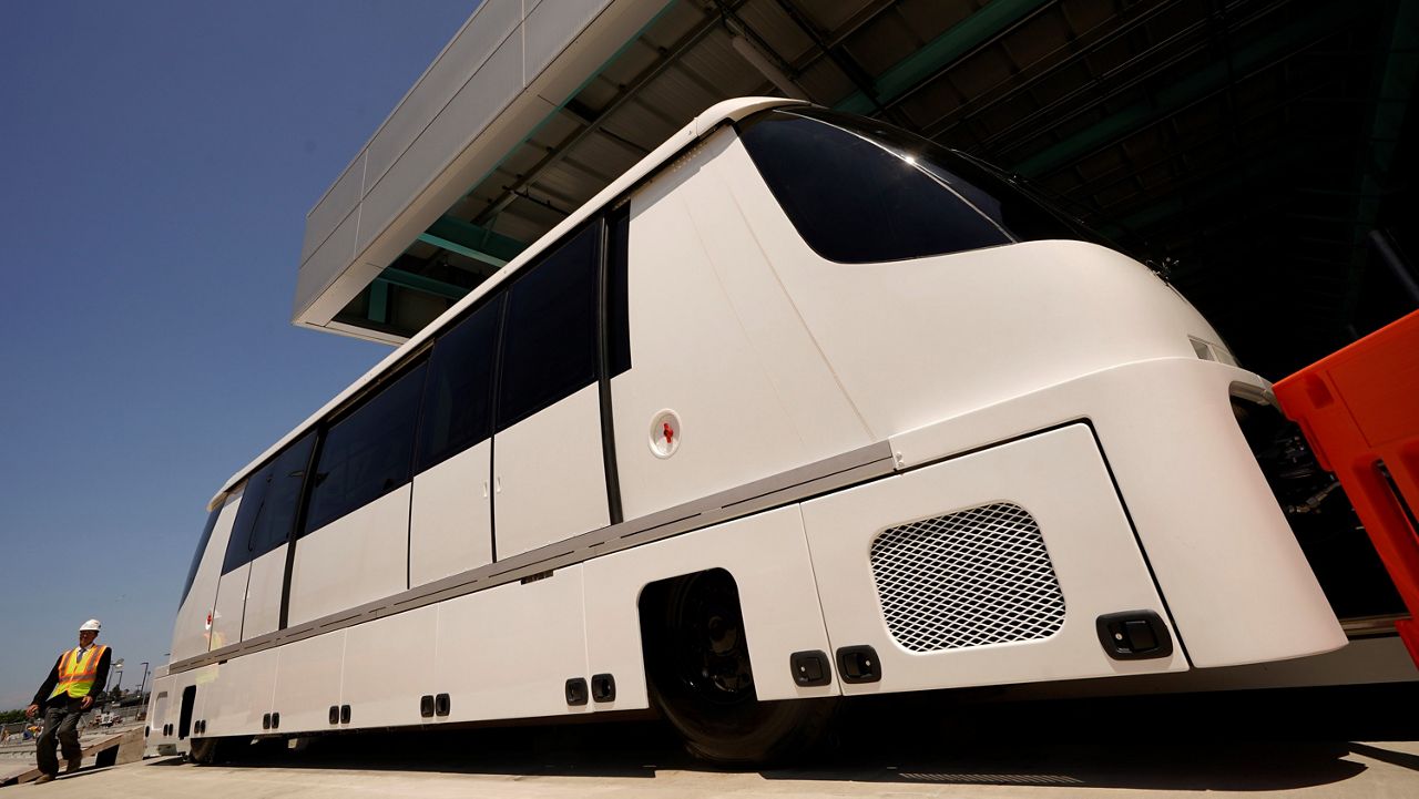 LAX Los Angeles World Airports Automated People Mover traffic