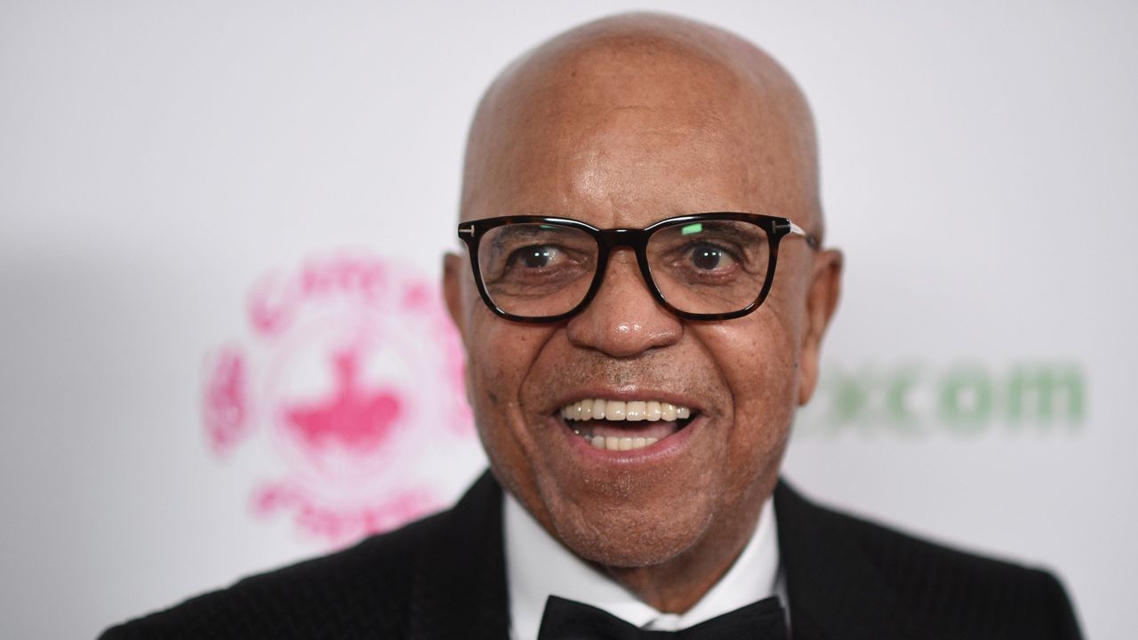Berry Gordy arrives at the 36th Carousel of Hope Ball on Oct. 8, 2022, at the Beverly Hilton hotel in Beverly Hills, Calif. (Richard Shotwelll/Invision/AP)