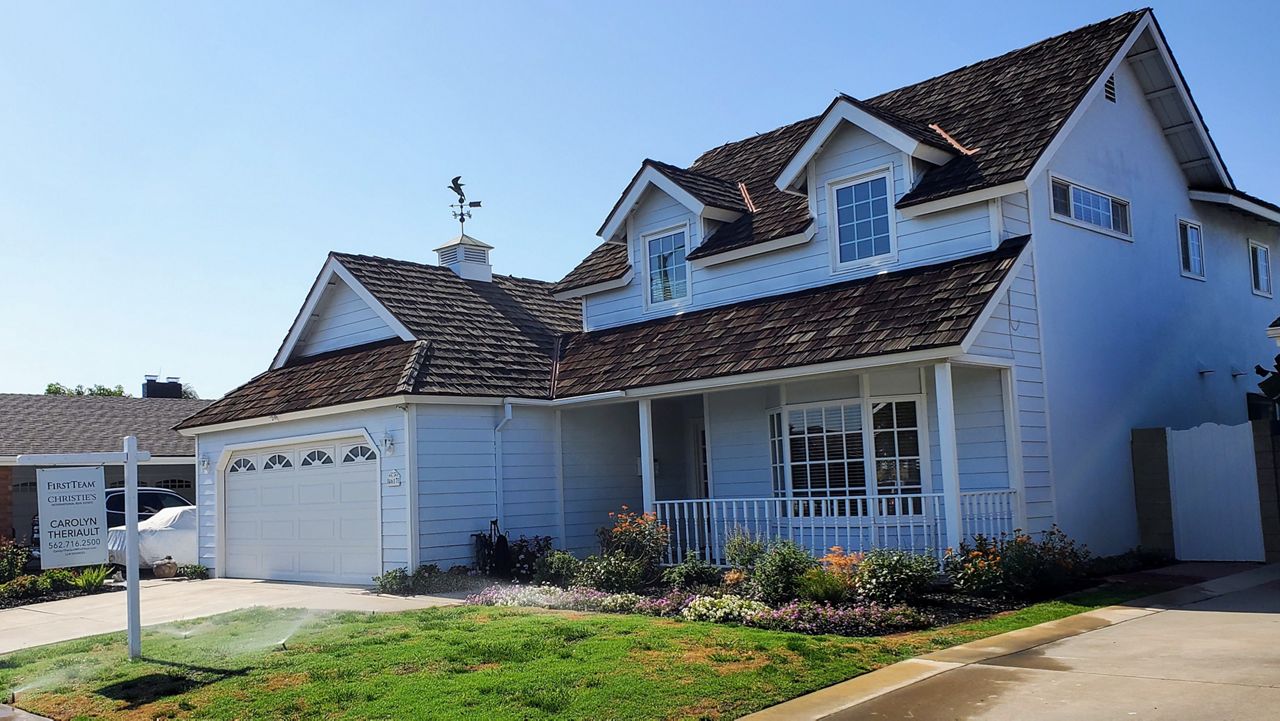 A home for sale in Seal Beach, Calif. (Spectrum News/Joseph Pimentel)
