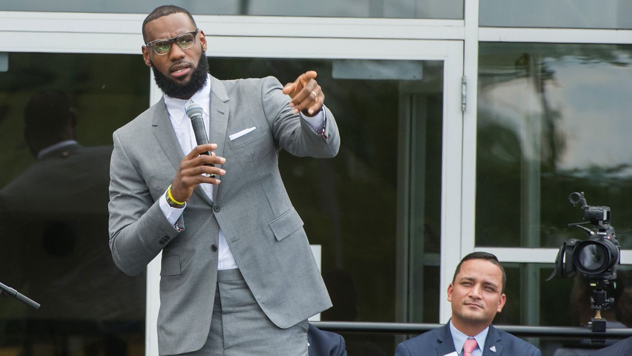 LeBron James, a superstar off the court, too - The Boston Globe