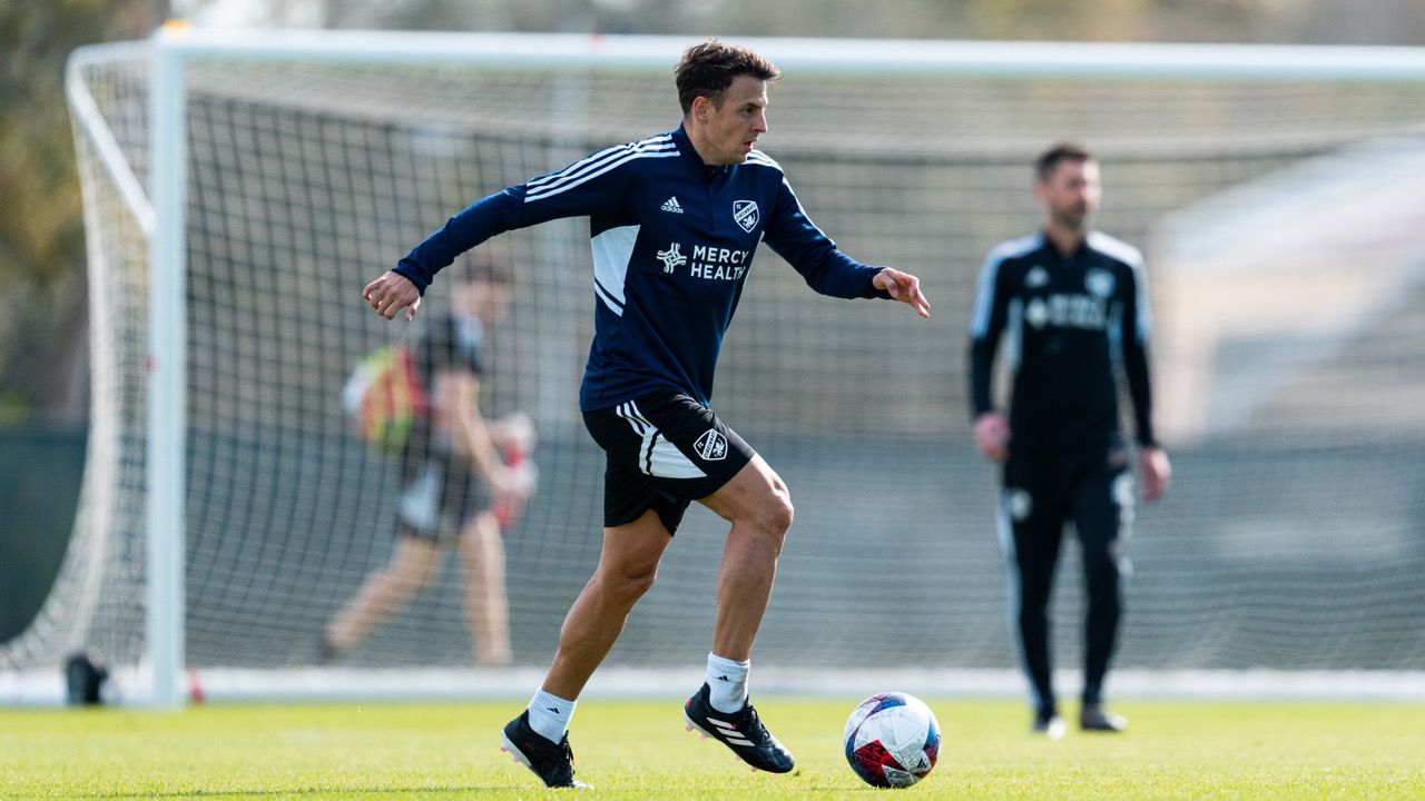 Arias started training with FC Cincinnati this week. The club's regular season starts in late February. (Photo courtesy of FC Cincinnati)