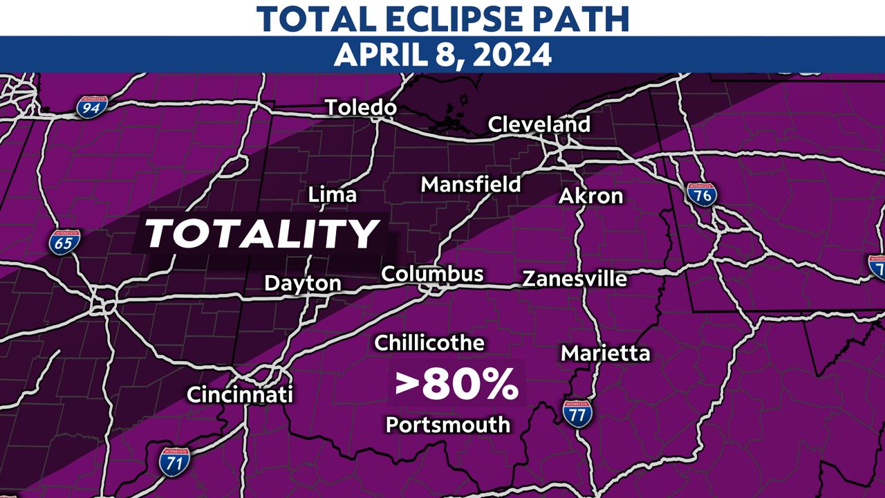 Ohioans have a front row seat to the eclipse