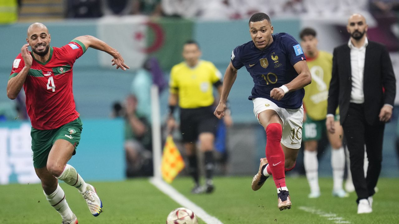 Mbappe, France advance to World Cup final, beat Morocco 2-0