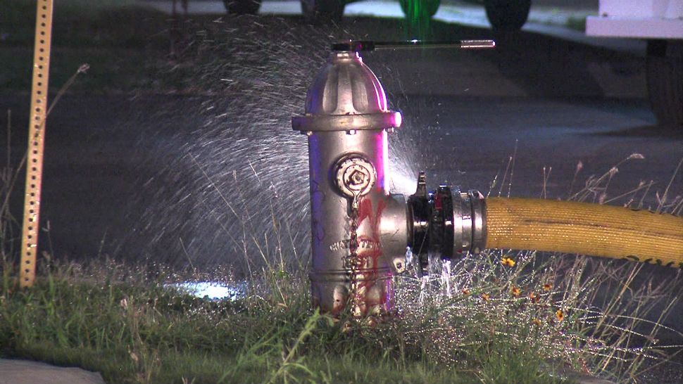 Family displaced after lamp causes house fire