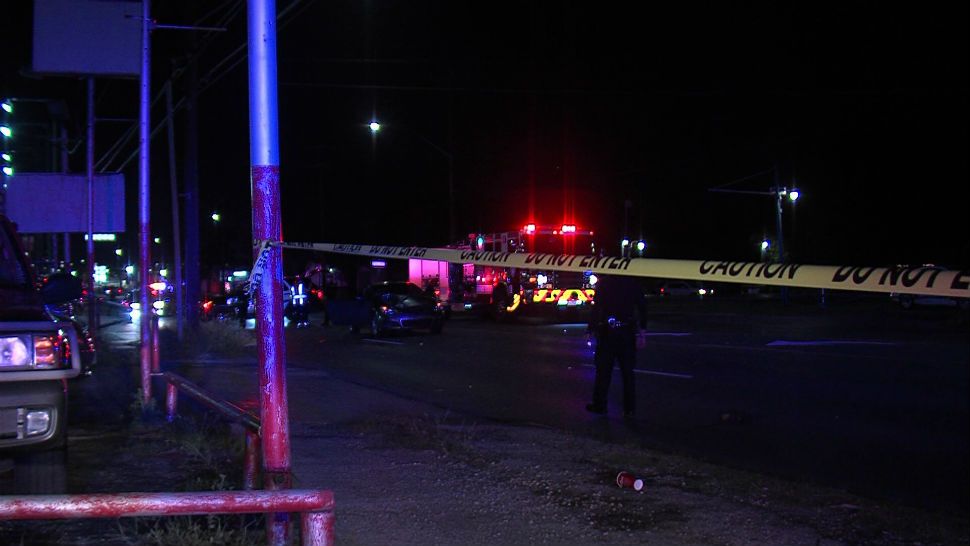 Man dies after hit by San Antonio police car