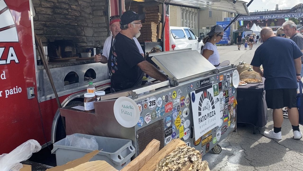 Food Truck Saturday held at the NYS Fair