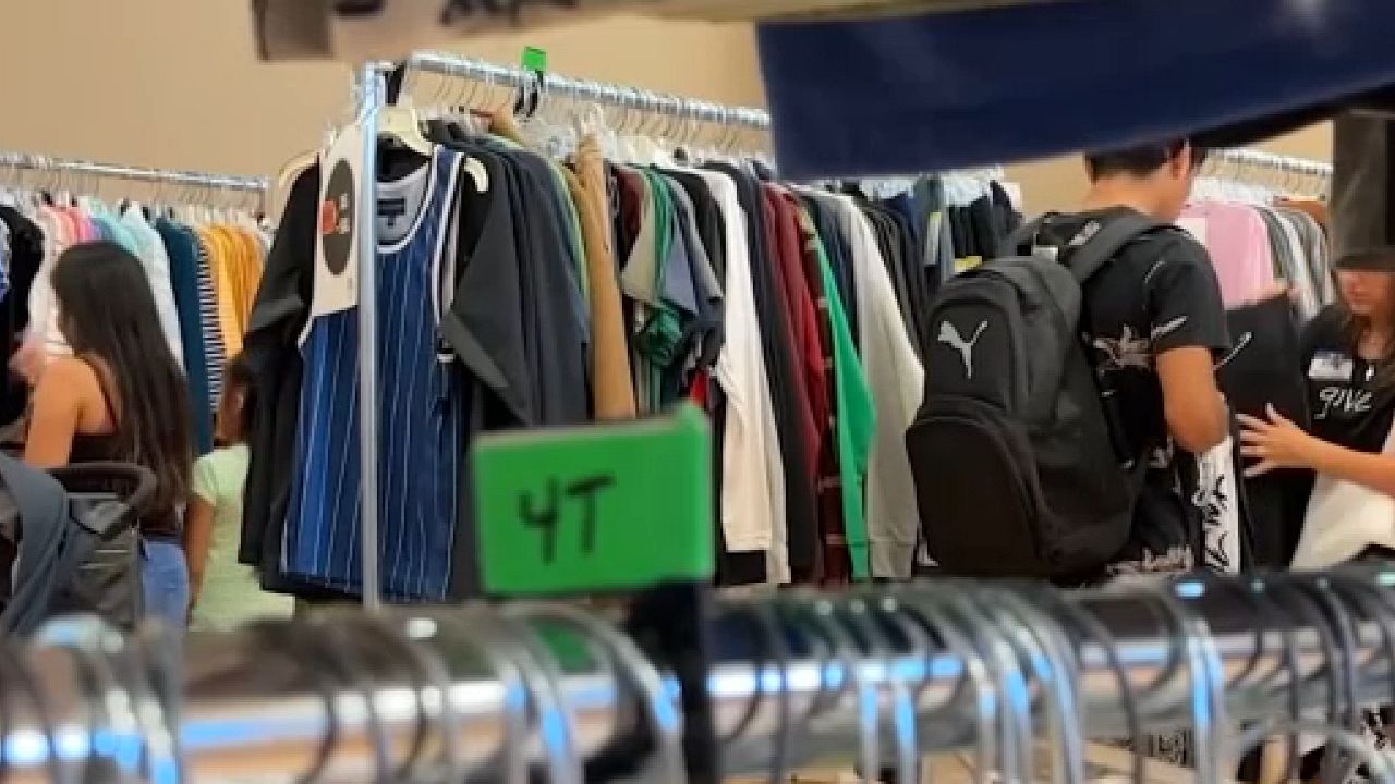 clothes racks