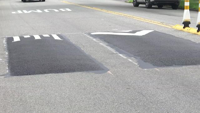Staten Island speed bumps