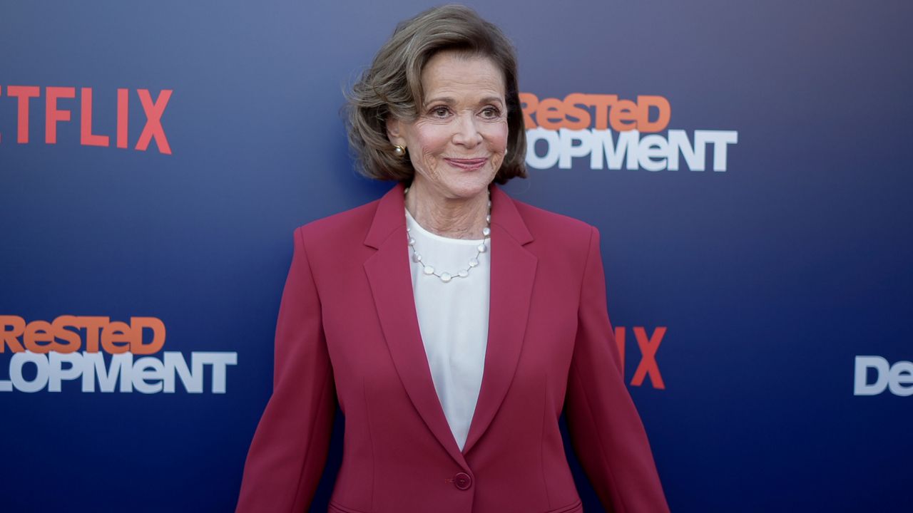 Jessica Walter attends the LA Premiere of "Arrested Development" Season Five at Raleigh Studios Hollywood on May 17, 2018, in Los Angeles. (Photo by Richard Shotwell/Invision/AP)