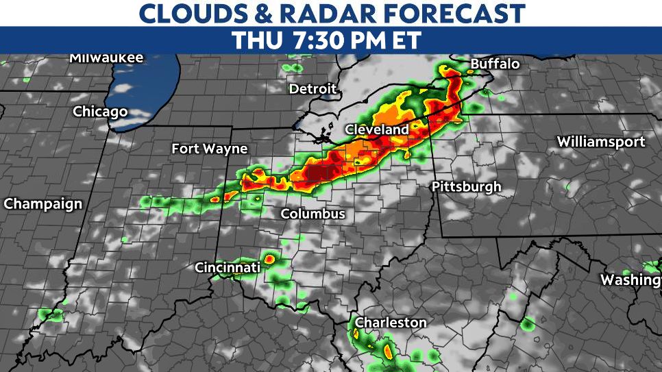 We're watching for severe weather Thursday evening