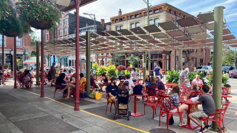 Findlay Market and Rhinegeist receive credit for helping to spur development in the northern part of OTR. (Spectrum News 1/Casey Weldon)