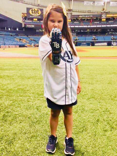 Eight-year-old Hailey Dawson is on a three-year journey around Major League Baseball to throw out the first pitch at all 30 Major League ballparks.