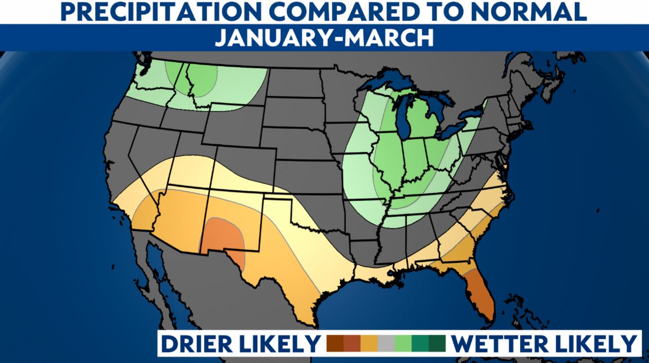Winter outlook for Wisconsin