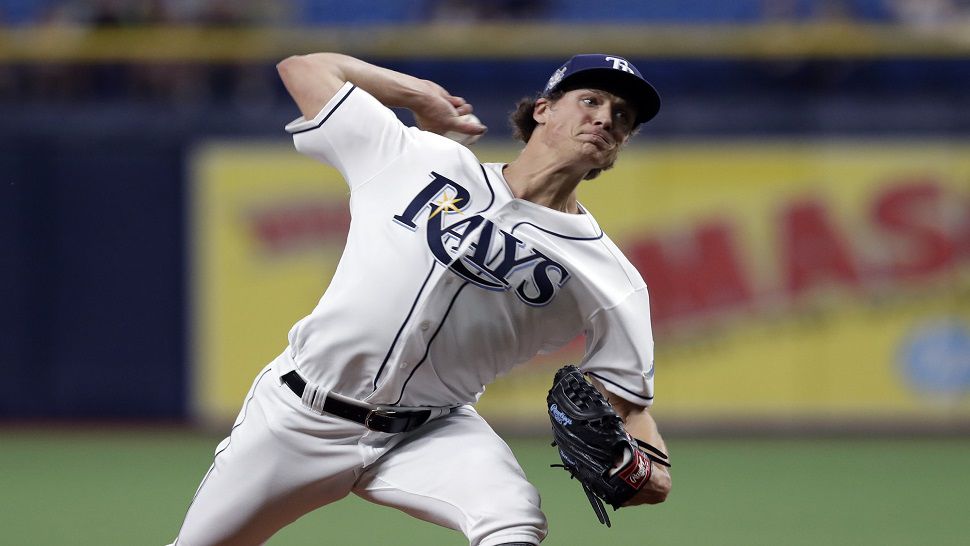 Tyler Glasnow -- Tampa Bay Rays vs Baltimore Orioles 08/07/18