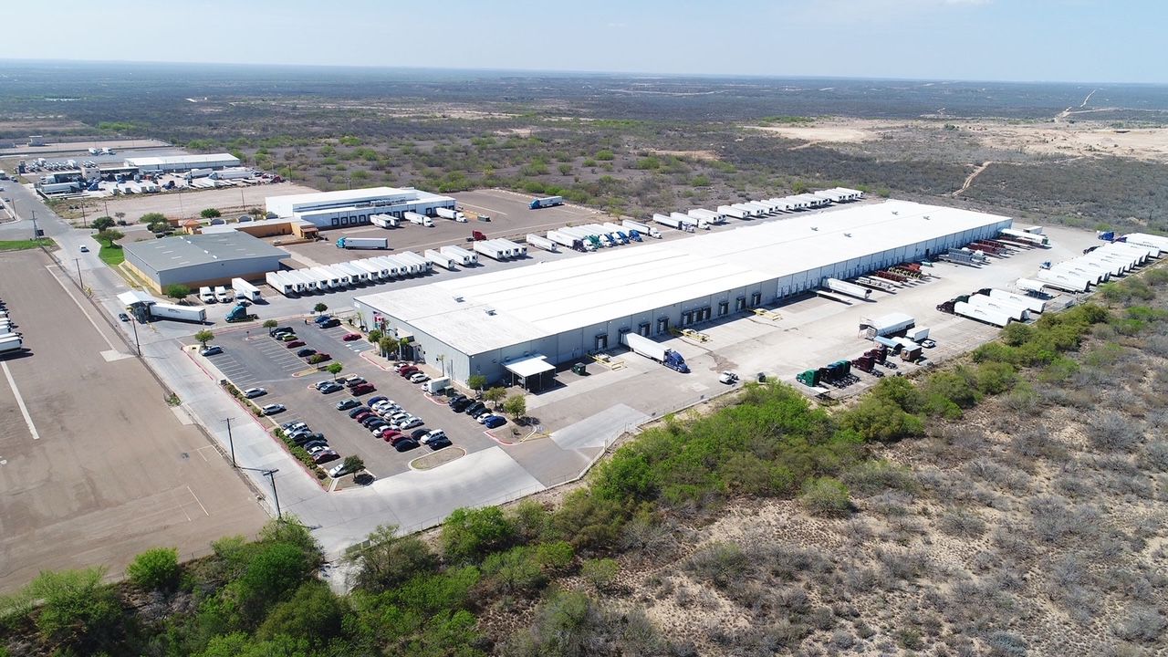 A warehouse in Laredo, Texas (Courtesy BH Properties)