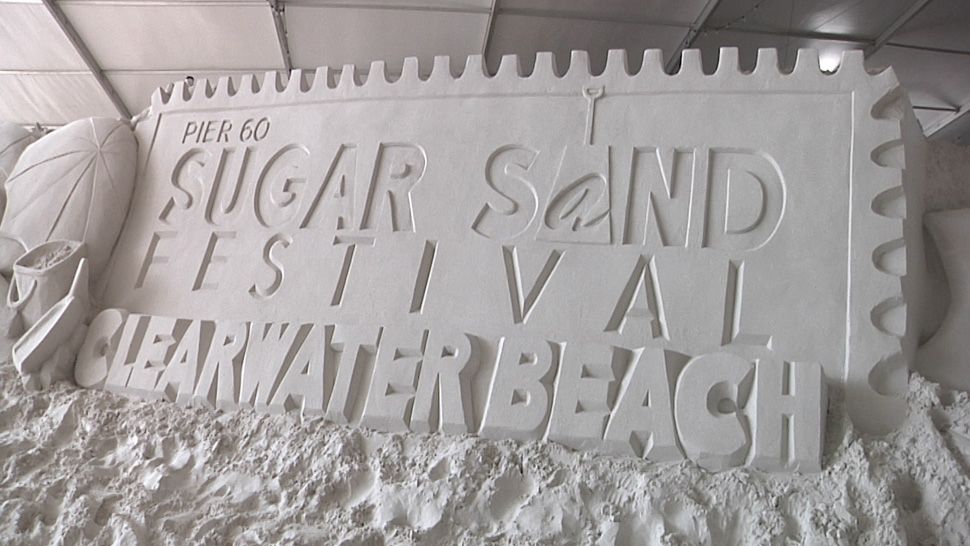 Master sculptors from around the world are currently hard at work bringing their creations of sand to life for the Pier 60 Sugar Sand Festival in Clearwater April 13-22. (Kim Leoffler, staff)