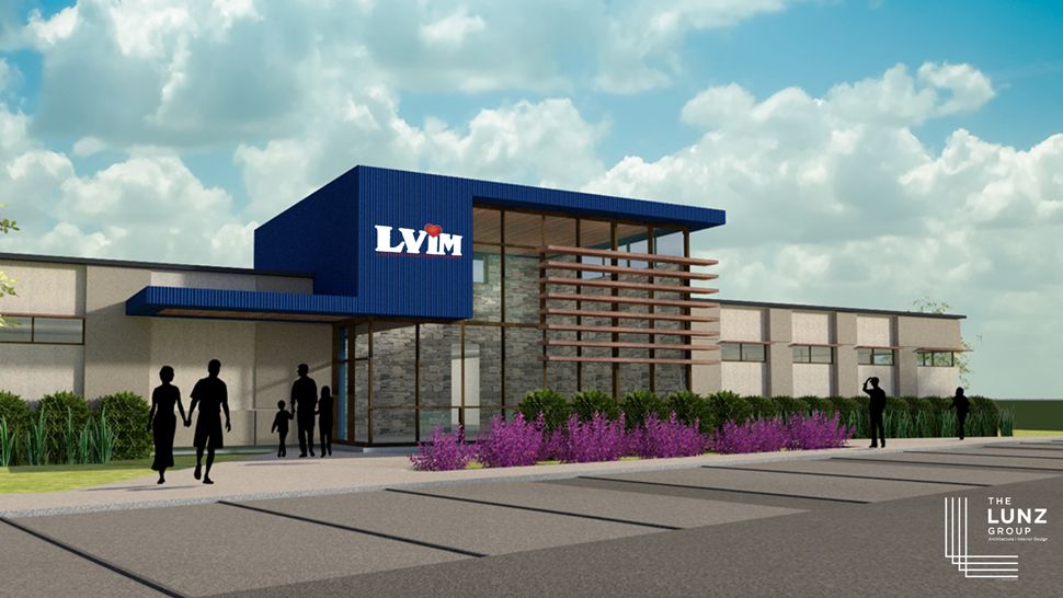 A rendering of the planned Lakeland Volunteers in Medicine facility. If approved, construction at the Lake Wire site could begin this summer. (Photo courtesy Lakeland Volunteers in Medicine)
