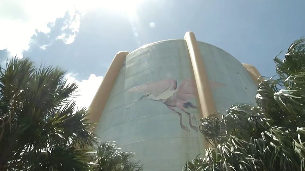 The tower may be gone, but pieces taken from the dome at the very top of the old Seminole Water Tower are now available as keepsakes for residents wishing to hold on to a piece of the area's history. (Michael Brantley, staff)