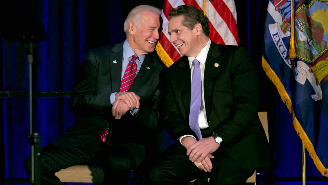 Cuomo Meets With Biden at White House to Talk COVID Response
