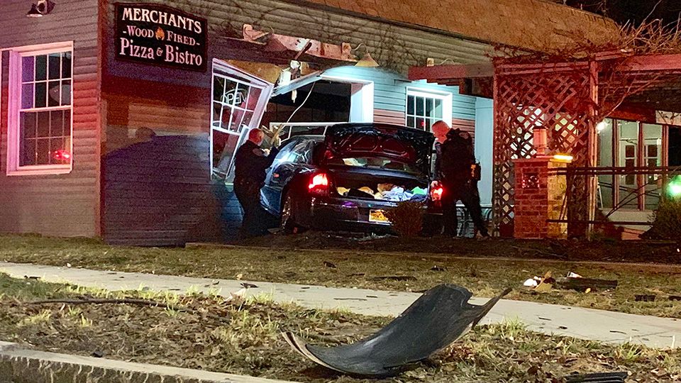 Car Crashes Into Restaurant, Driver Charged With DWI