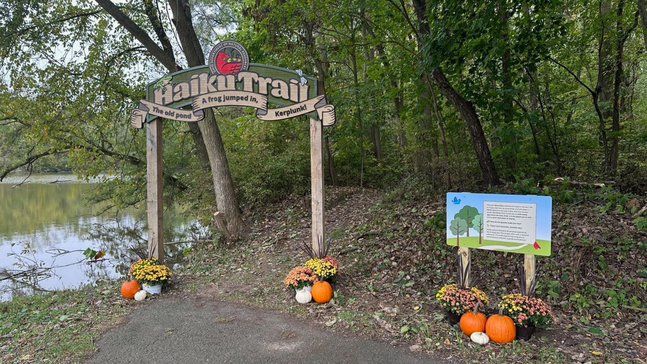 The new Haiku Trail at Van Buren State Park. (Courtesy of the Ohio Department of Natural Resources)