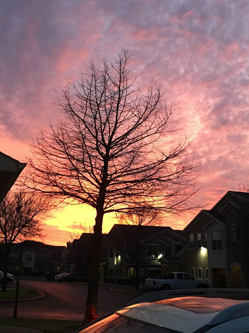 Never a dull sunset in Austin, Texas. 