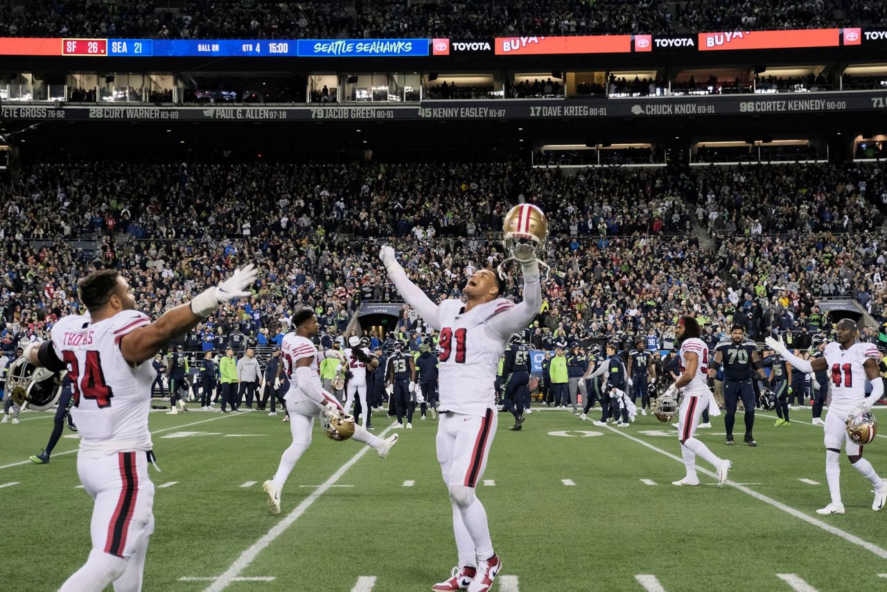 49ers Win NFC West, No. 1 Seed With 26-21 Win Over Seahawks