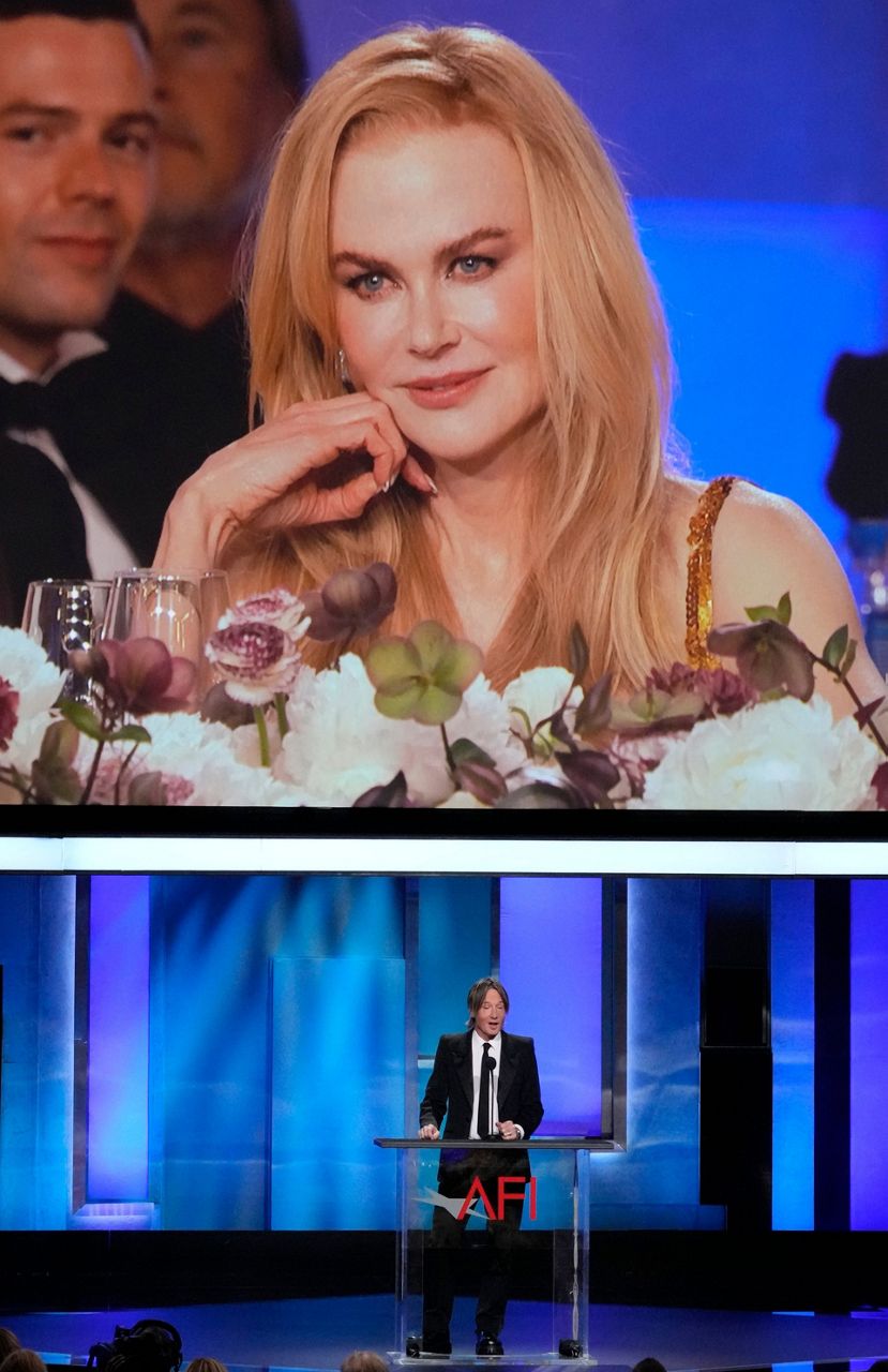 Nicole Kidman, who 'makes movies better,' gets AFI Life Achievement Award