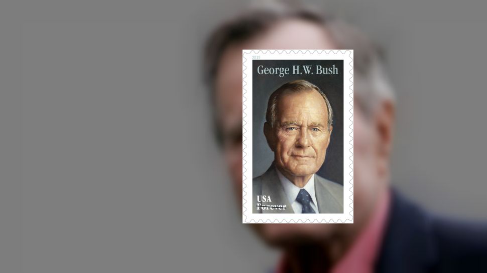 U.S. Postal Service to Issue Stamp Honoring George H.W. Bush