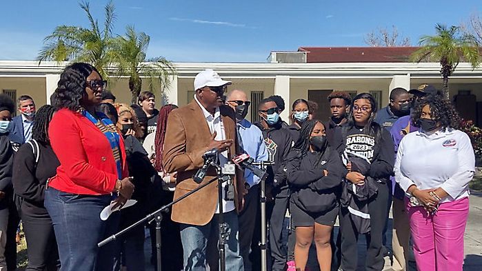 NAACP officials say after hold this press conference two months ago, more racial graffiti showed up on campus