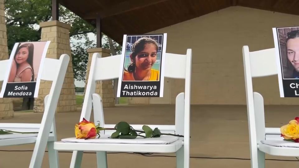 Allen Shooting Victims Memorialized In Little Elm