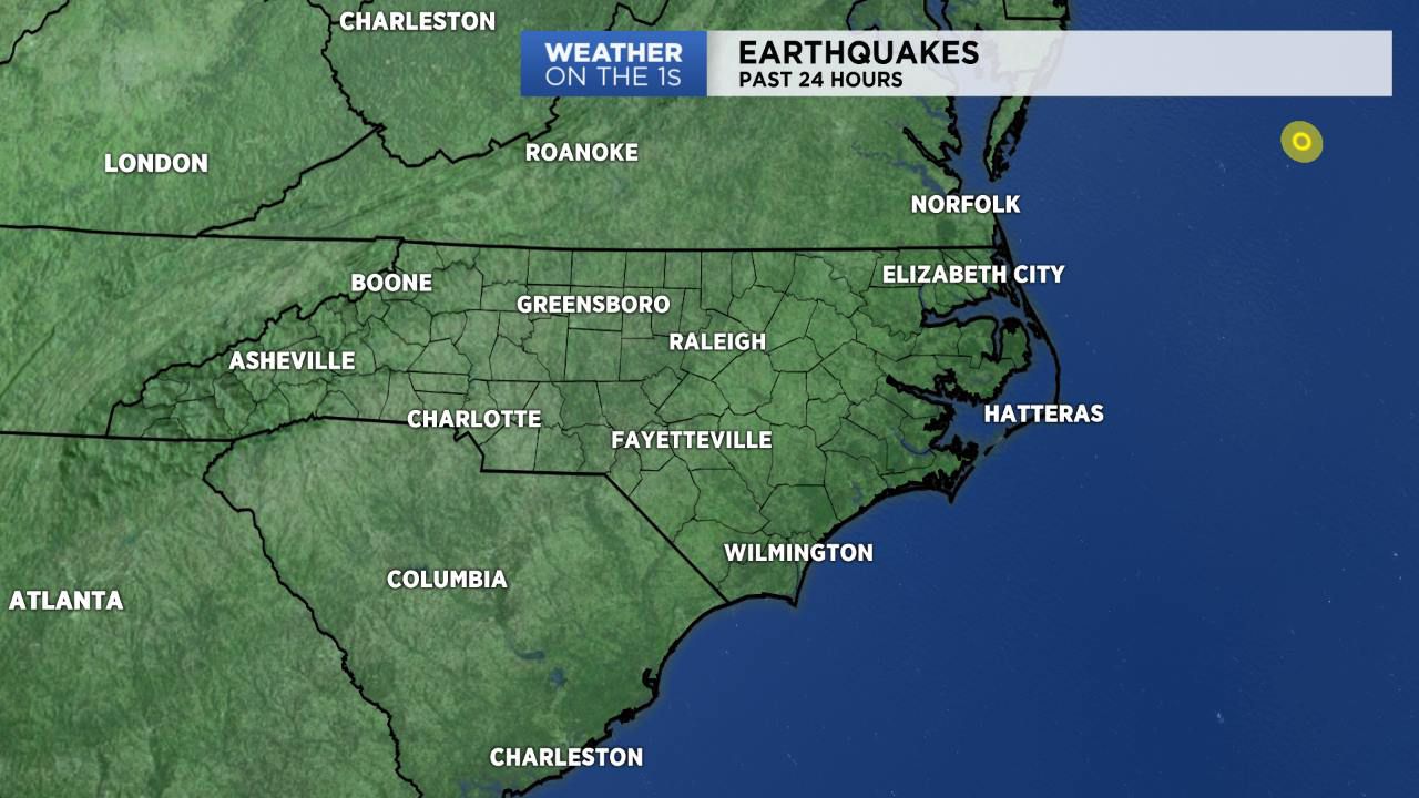 Earthquake reported off the US coast Tuesday evening