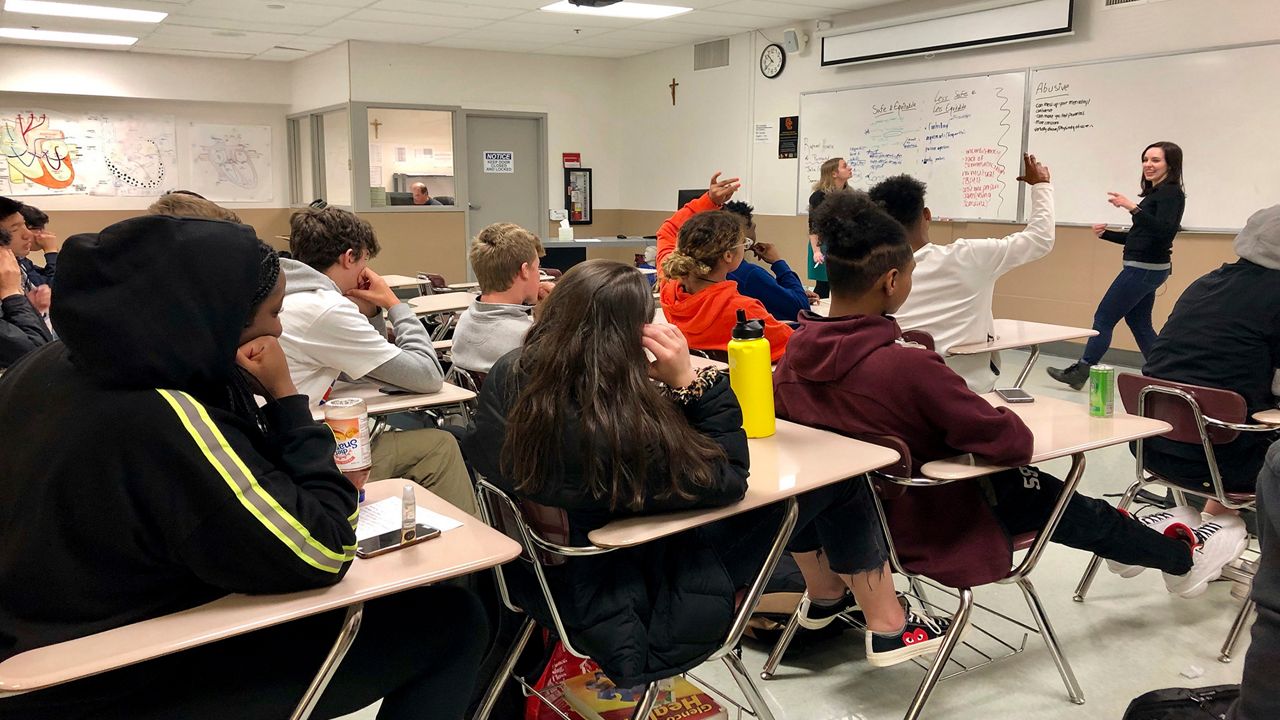 Students learn in a classroom in this generic photograph. (AP Images)