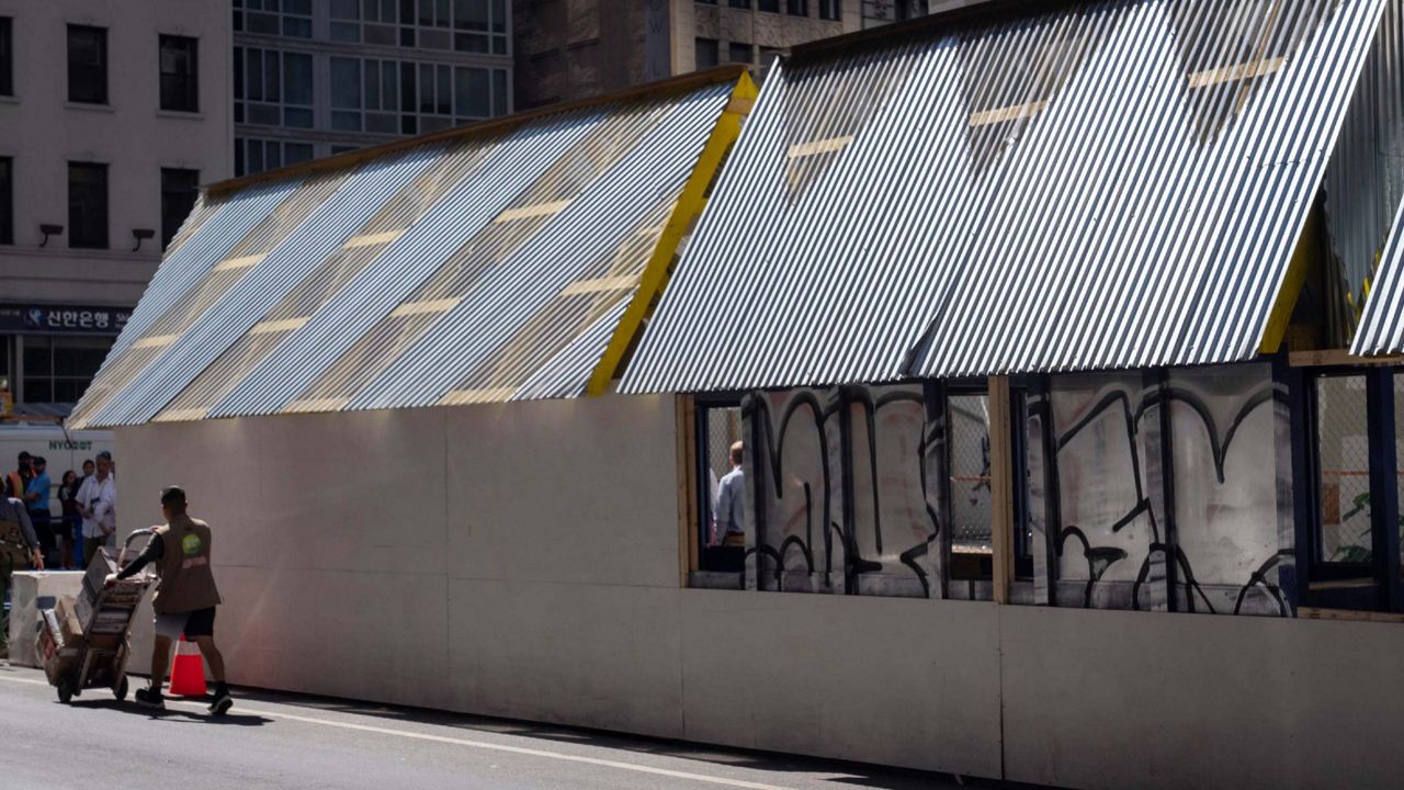 City Task Force To Tear Down Abandoned Dining Sheds