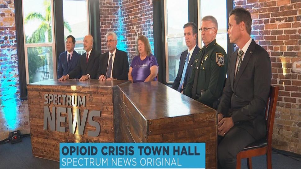 Opioid Crisis Town Hall participants