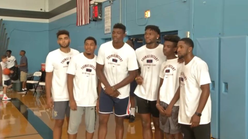 NBA player Isaiah Stewart hosts a basketball camp in Rochester