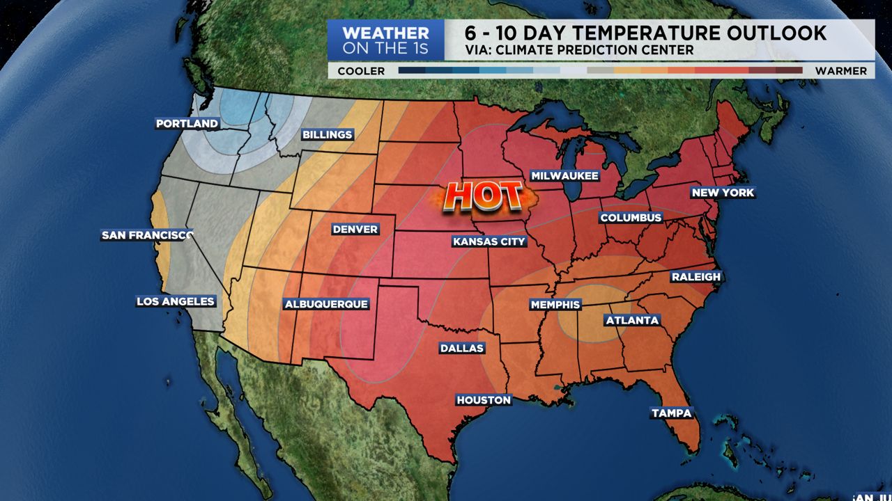 Very Warm By Monday, July 15, 2019