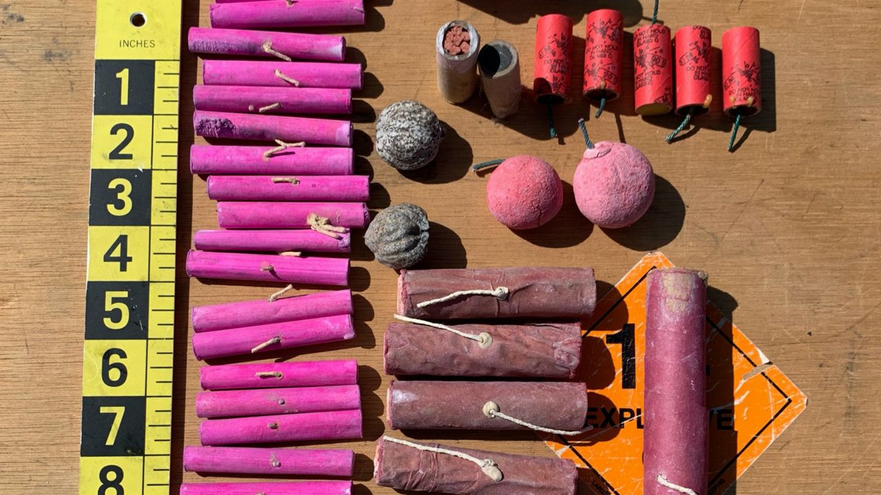 Since September 2019, Cal Fire has overseen the disposal of almost 400,000 pounds of illegal fireworks, including M-80-type devices.
