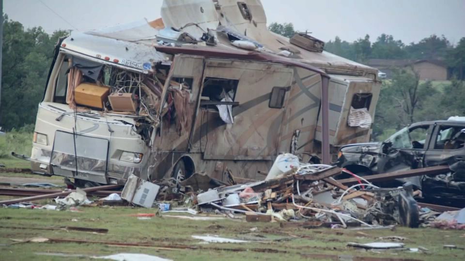 Tornado destruction widespread in Matador, Texas