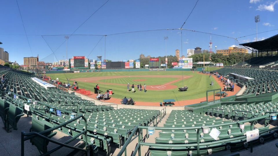 Frontier Field Opens for Dinner on the Diamond