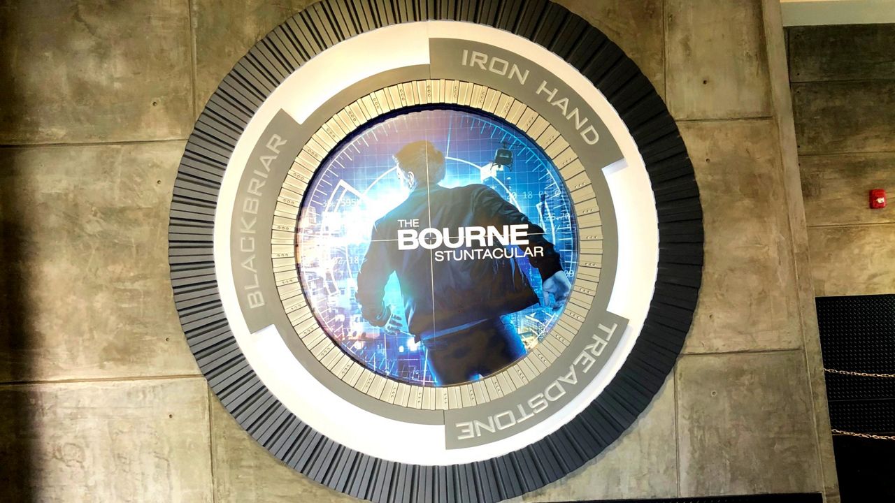 The Bourne Stuntacular officially opened at Universal Studios Florida on June 30, 2020. (Ashley Carter/Spectrum News)