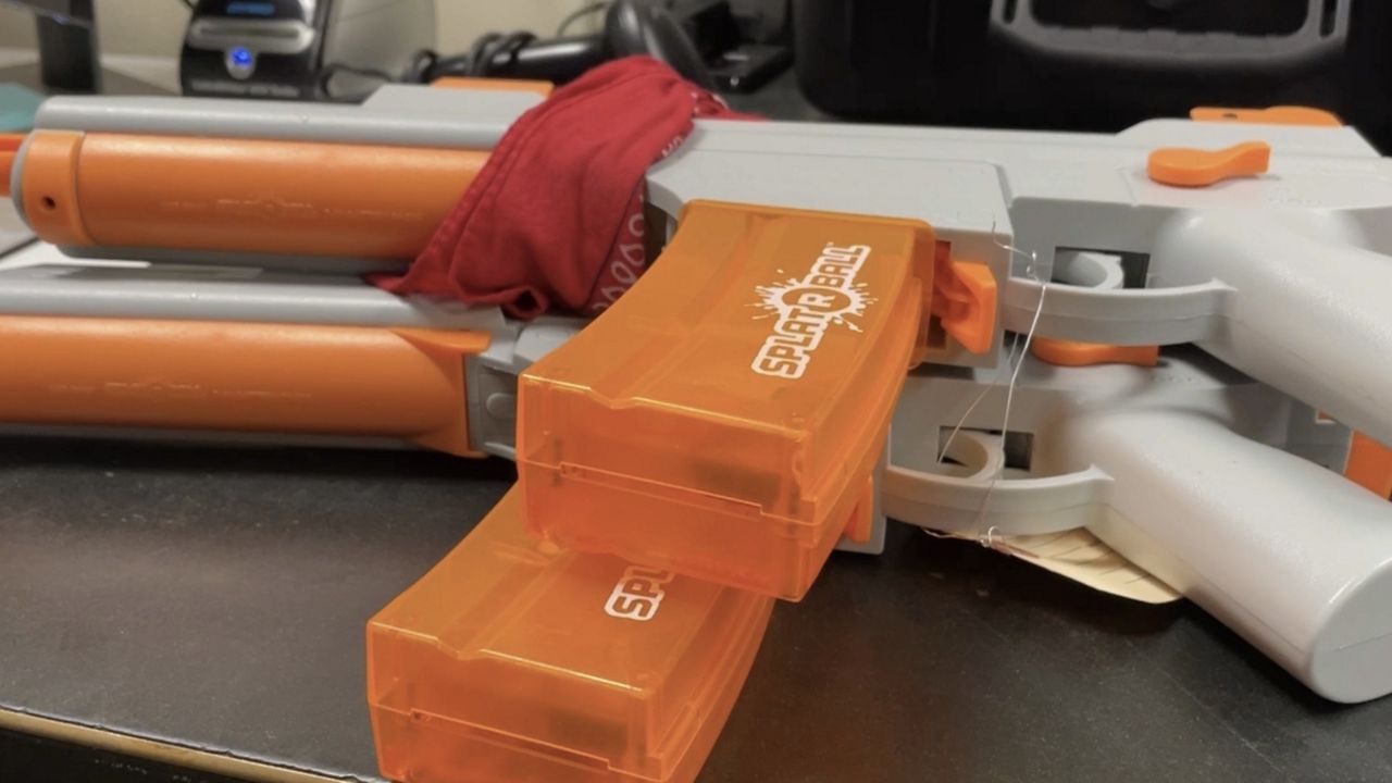 The dangers of gel blaster guns