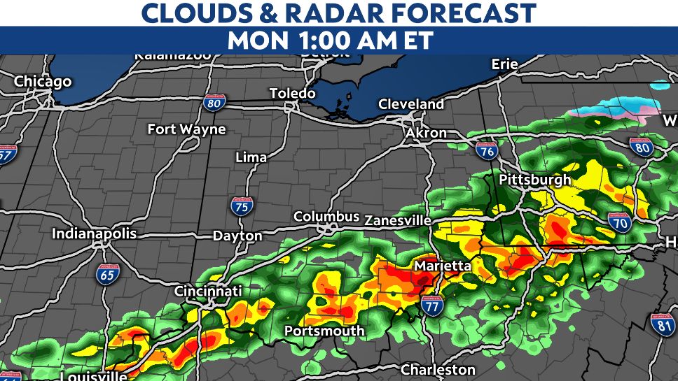 Severe storms possible to end the weekend