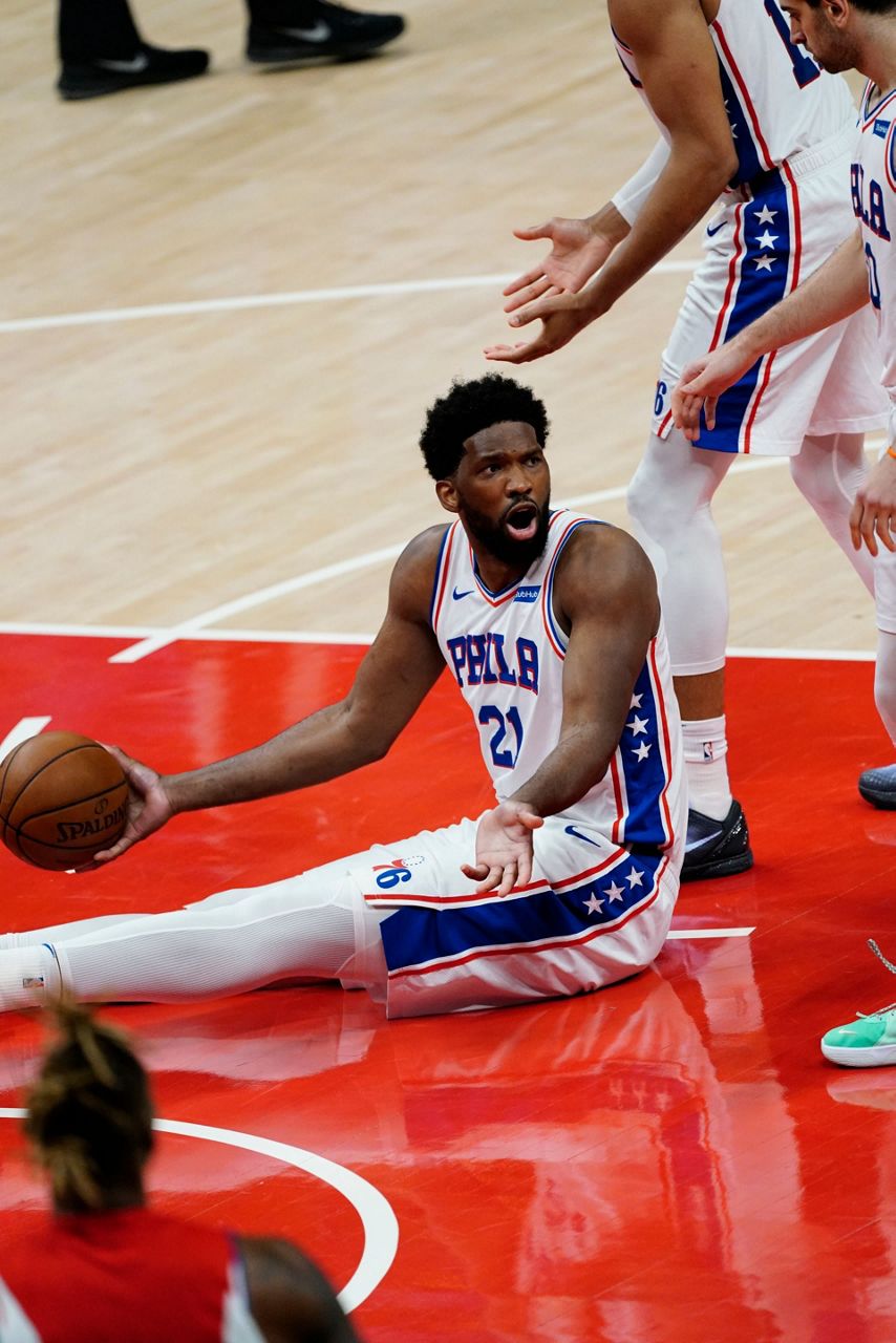 Embiid, 76ers beat Hawks 127-111 to take 2-1 lead in series